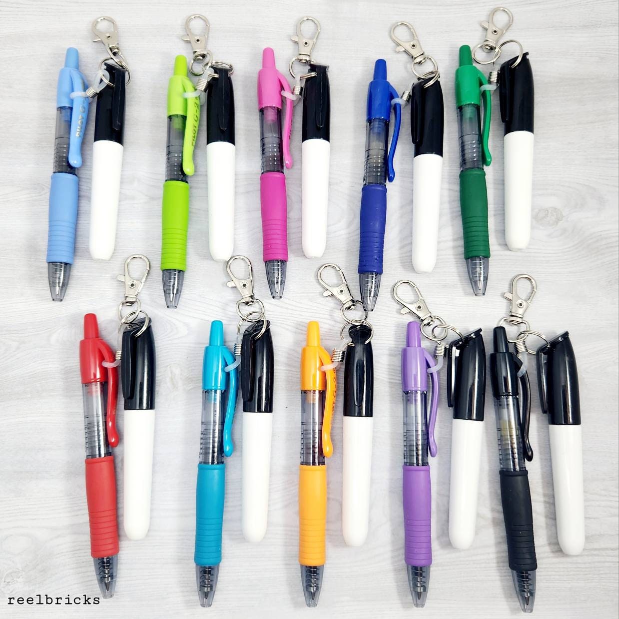 Mini Sharpie Badge Clip Nurse Jewelry Marker and Highlighter Nurse