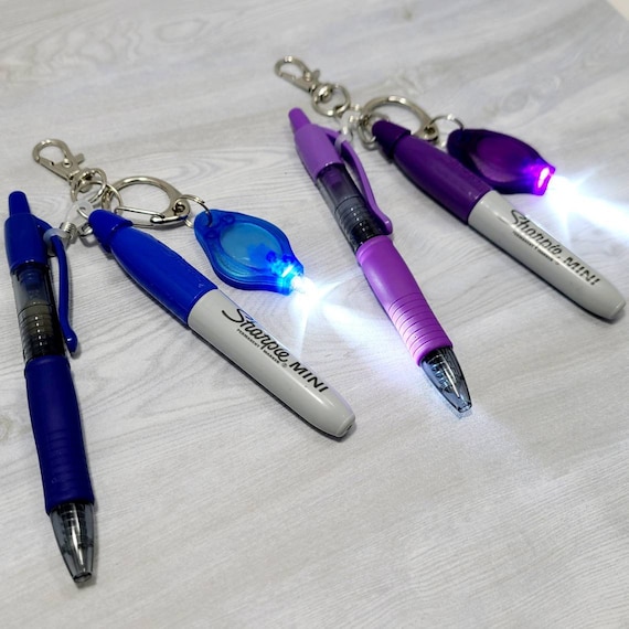 Badge Reel Accessories-mini Marker Nurse Mini Pen LED Light Badge