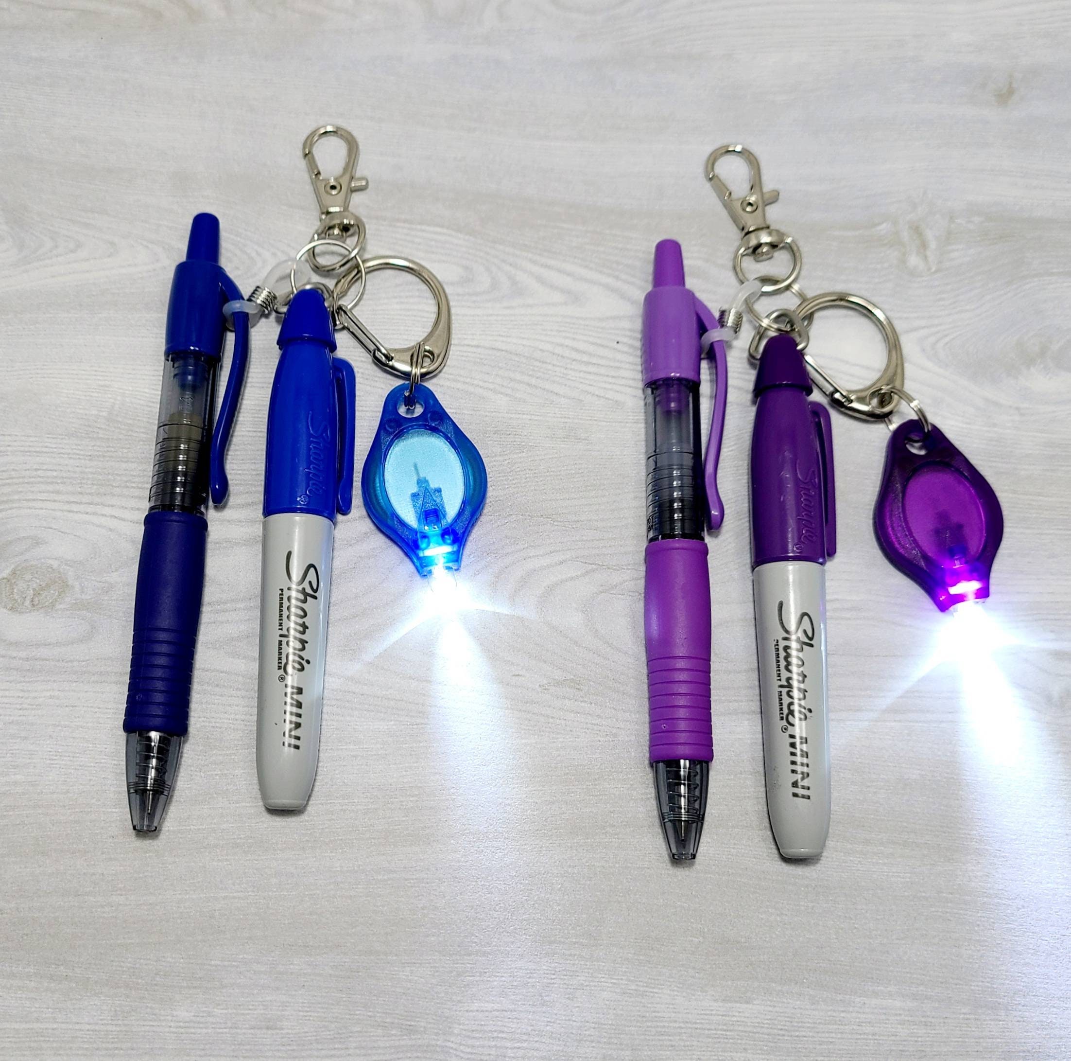 Mini & Regular BIC 4 Color Pen Clip - Mini Pen - 4 Color Pen - ID Clip -  Badge Clip - BIC Mini Pen