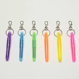 Badge Reel- Accessories-Mini Highlighter- Nurse Pen- Nurse Doctor Badge Reel- Colorful- ID Name Badge Clip- Nurse Badge- RN Badge-Nurse Gift