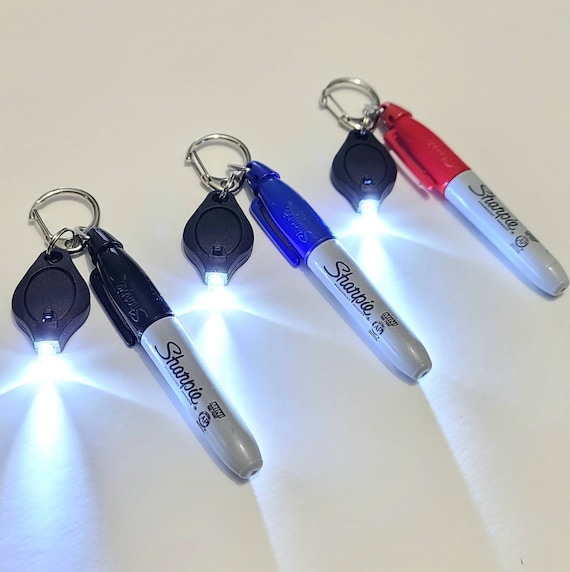 Badge Reel- Accessories-Mini Marker- LED Light Badge Reel- Colorful- ID  Name Badge Clip- Nurse Badge- RN Badge- Nurse Gift