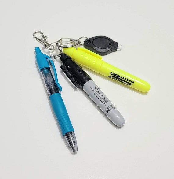 45 Pieces Mini Highlighter Nurse Pens for Badge Set Nurse Pens for