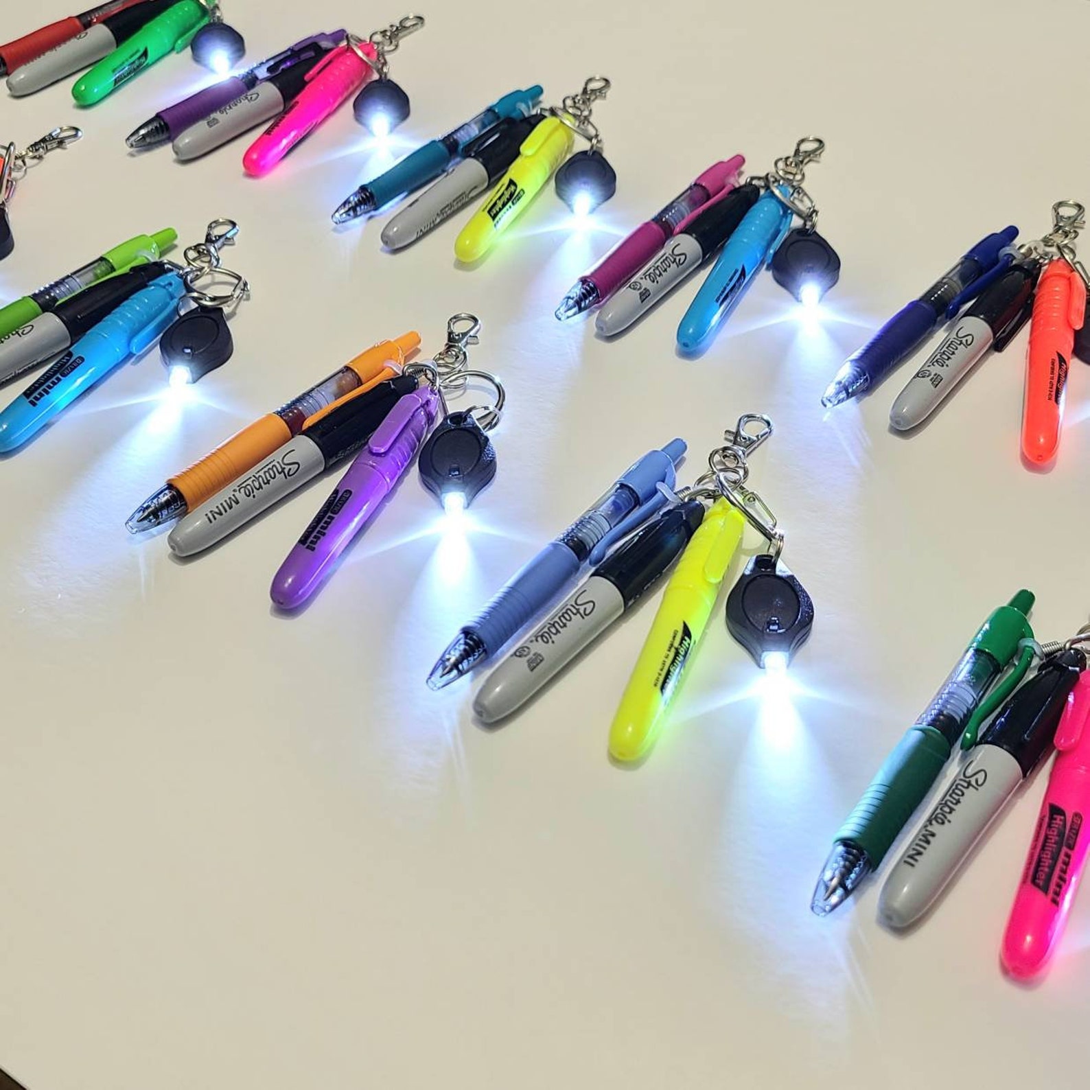 Badge Reel Accessories, Mini Pen, Keychain, Nurse Marker, Mini Light