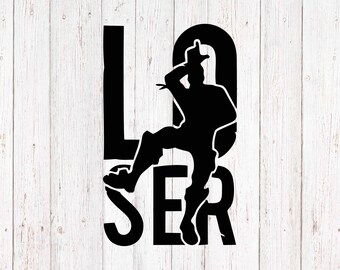 loser svg png fortnite svg fortnite birthday svg fortnite svg files for cricut - fortnite loser dance silhouette