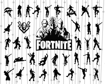 Download Fortnite Parachute Black And White