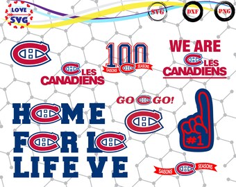 Montreal Canadiens svg,png,dxf/Montreal Canadiens clipart for Print/Design/Cricut/Silhouette and any more