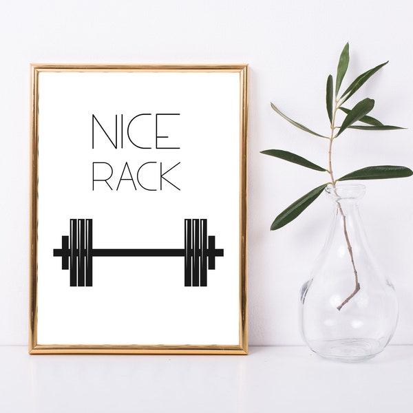 Nice Rack Quote Etsy
