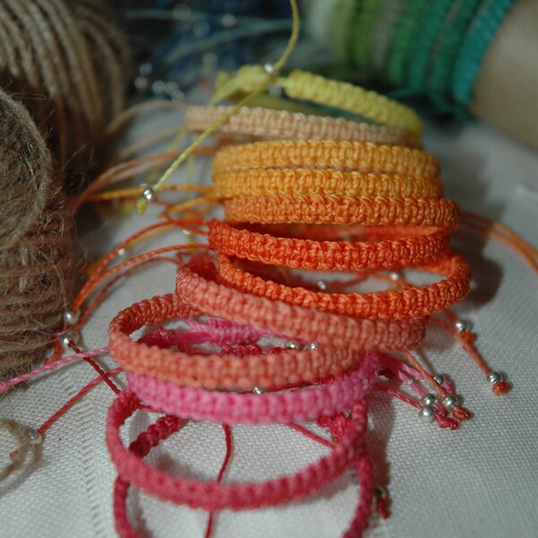 PULSERA MACRAME (JOYERIA)