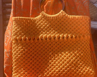 BORSA IN MACRAME