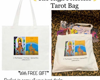 The High Priestess Tarot Tote