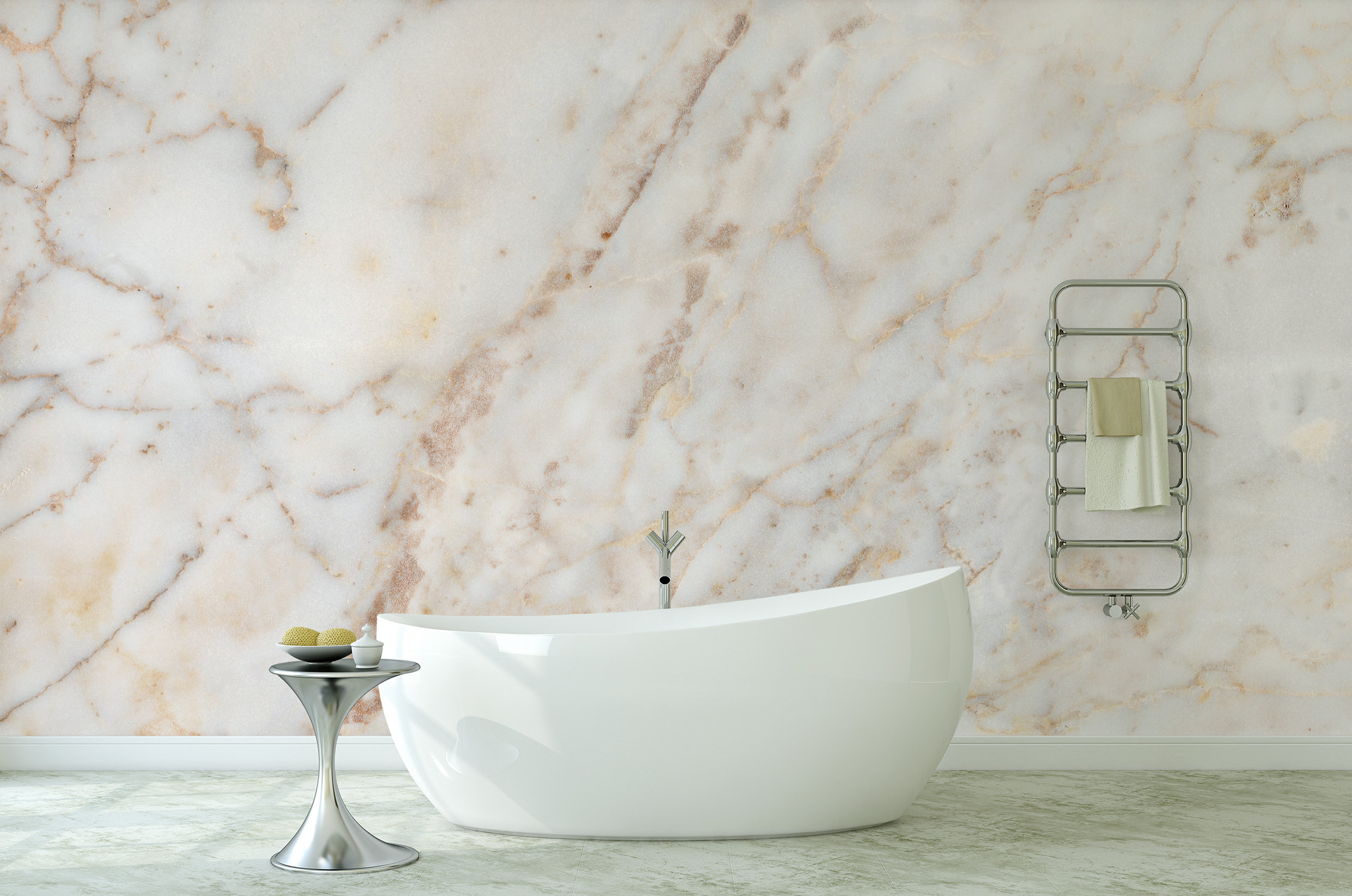 MARBLE Wallpaper 2 Textured Bathroom Wallpaper Peel & Etsy