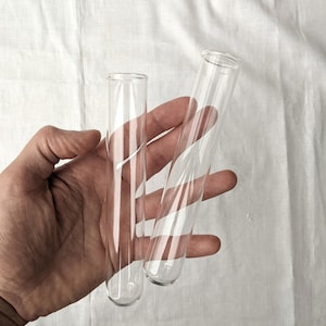 Glass tubes for propagation stations, party supplies, craft supplies, glass test tubes, glass tubes for plants, bud vases, wedding supplies