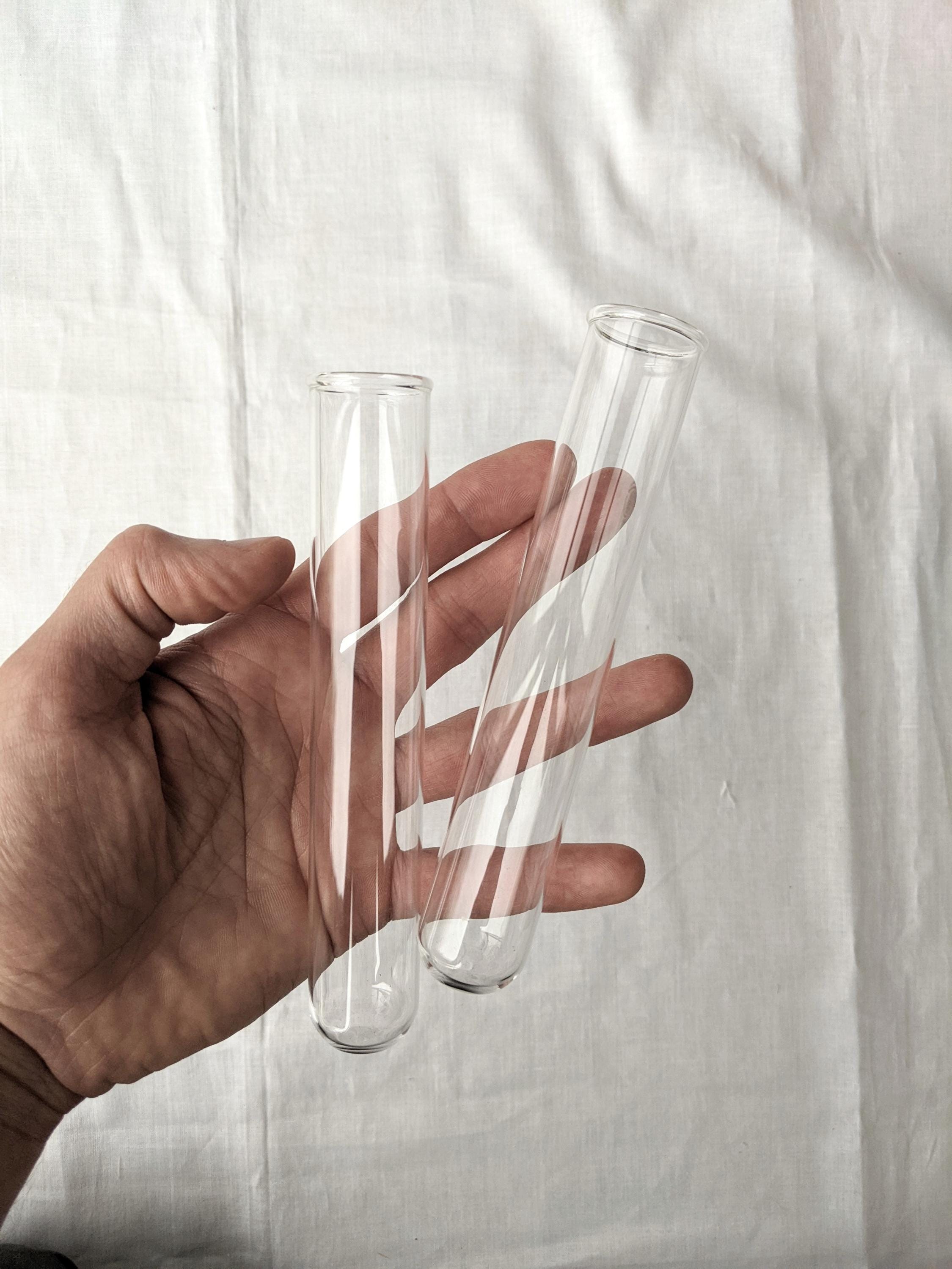 Glass tubes for propagation stations, party supplies, craft supplies, glass test tubes, glass tubes for plants, bud vases, wedding supplies
