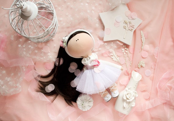 handmade fabric doll