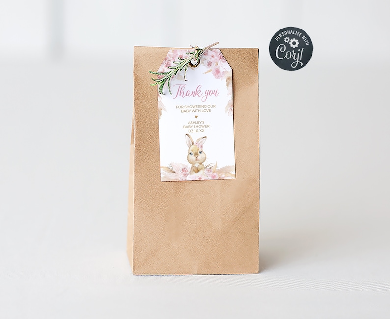 two ways to print a woodland baby shower