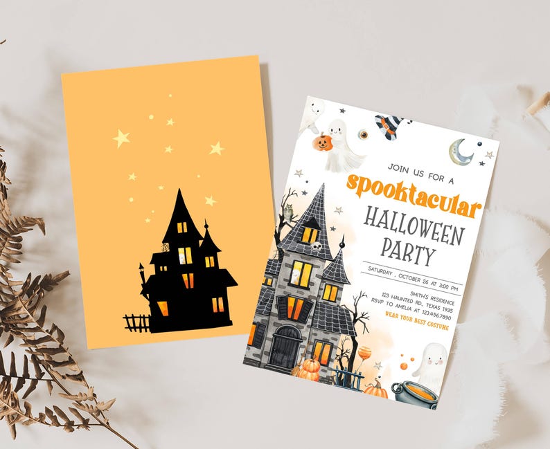 Halloween Party Invite