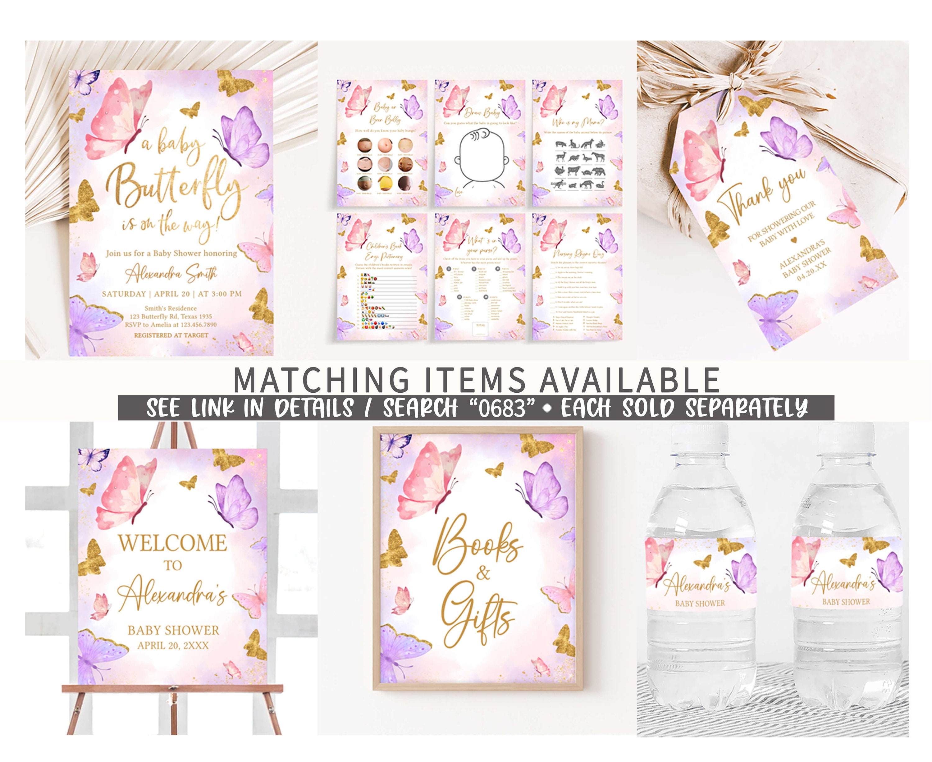Welcome Baby Girl It Is A Girl Stickers Gender Reveal Baby Shower Party Decor Labels Welcome Newborn
