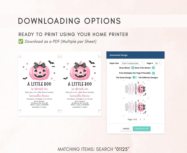 Pink A Little Boo PDF Downloading Options