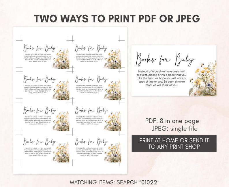 two ways to print a wedding program