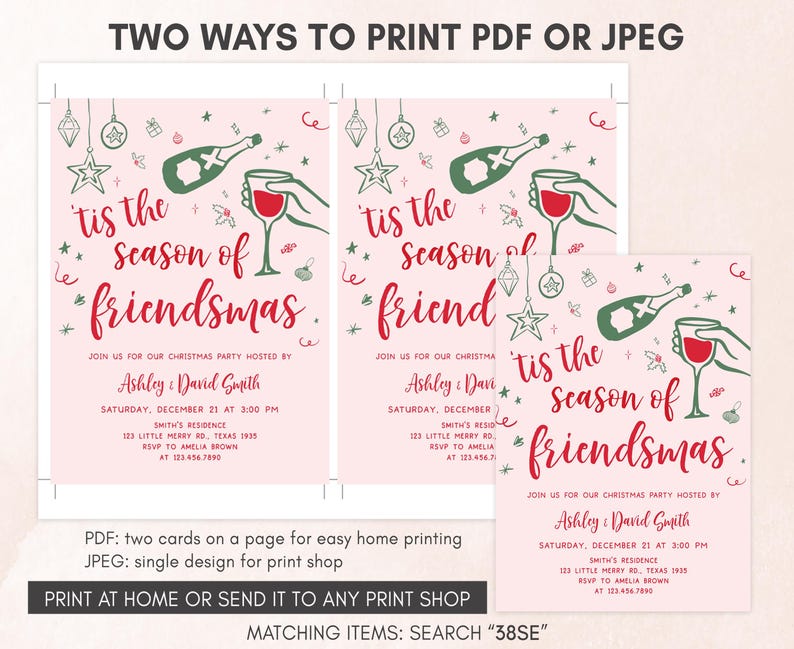Hand Drawn Invitation Template