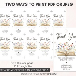 A New Chapter Begins Gift Tags
