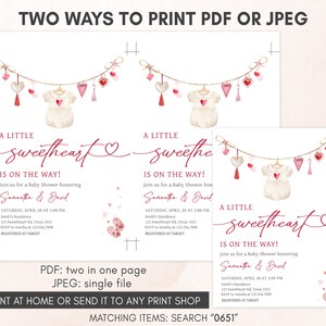 two ways to print a wedding suite