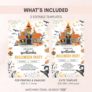 Spooktacular Invitation Set