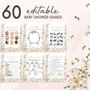 a list of games for a baby shower