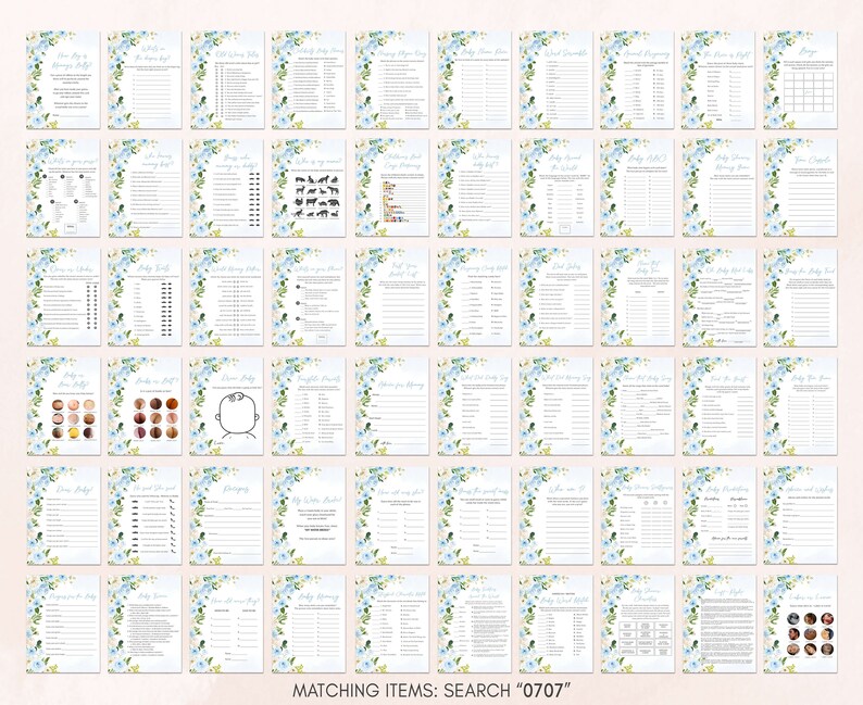 a large sheet of paper with a bunch of flowers on it