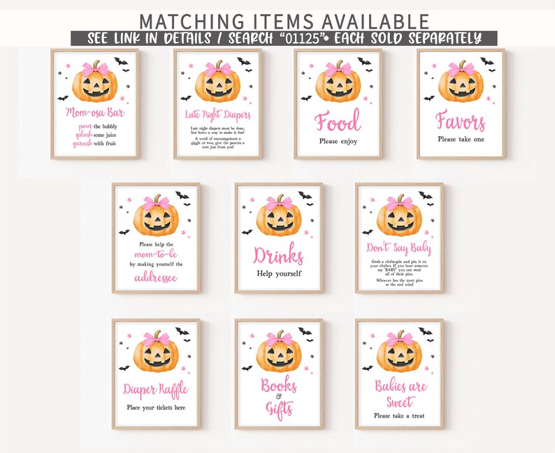 Girl Halloween Signs