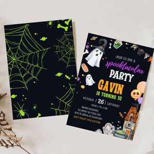 Spooktacular Halloween Invite
