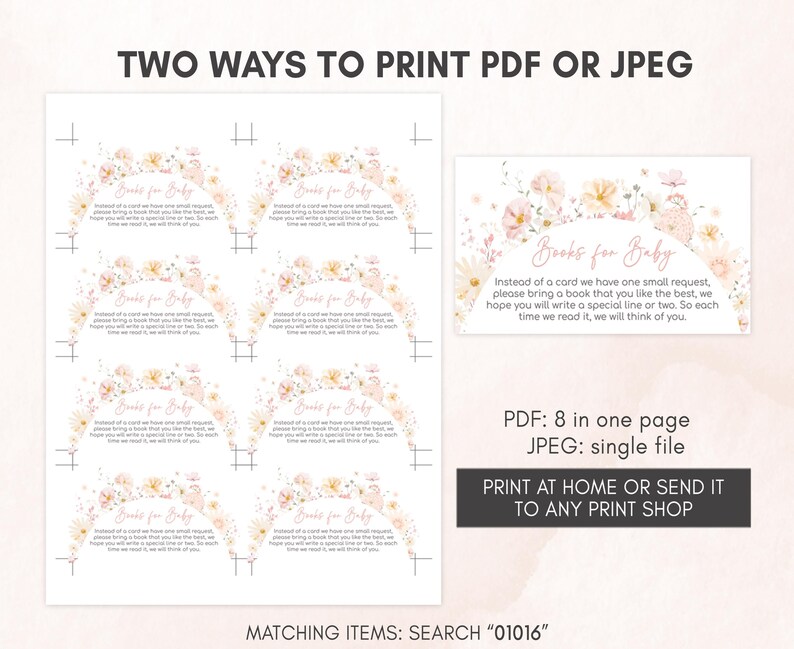 two ways to print a wedding program