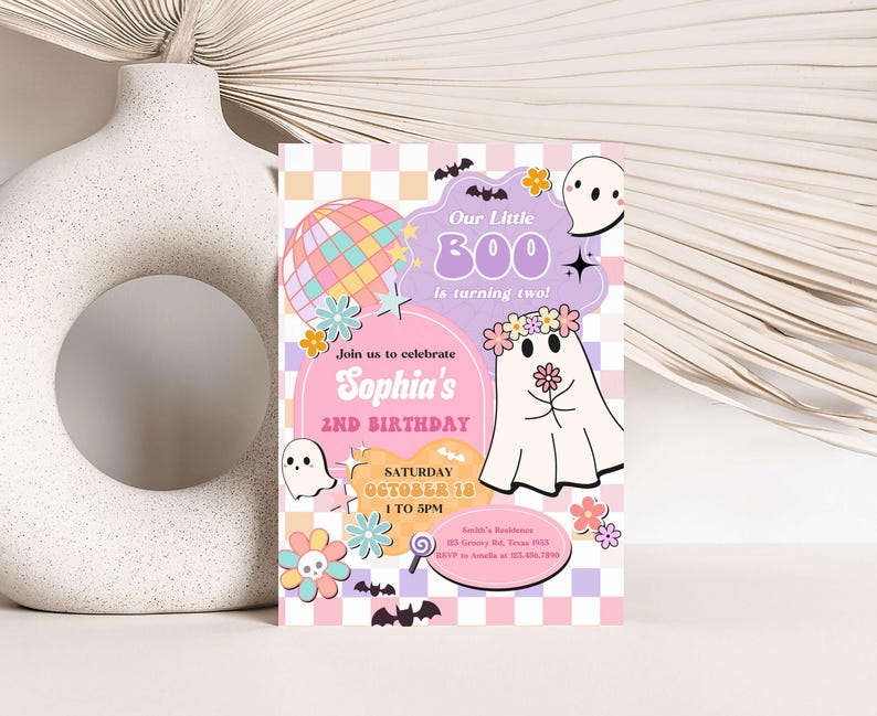 a card with a picture of a dog on it
