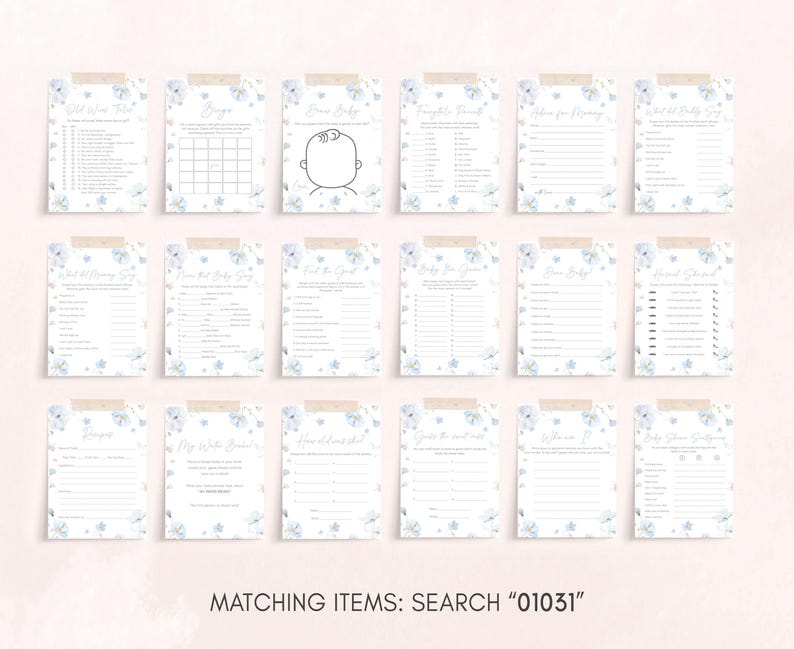 Blue Baby in Bloom Games Pack
