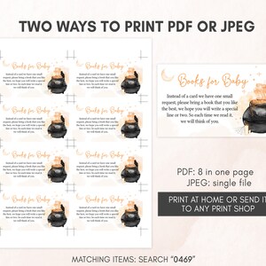 Editable A Baby is Brewing Halloween Baby Shower Invitation Bundle, Gender Neutral Halloween Baby Shower Invite Set, Witch Invitation 0469 image 6