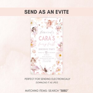 Enchanted Fairy Evite
