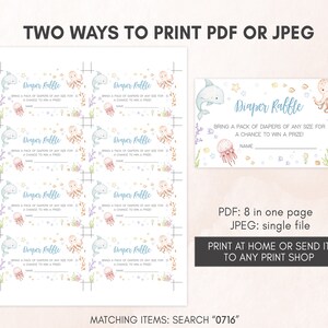 two ways to print a free printable baby shower game