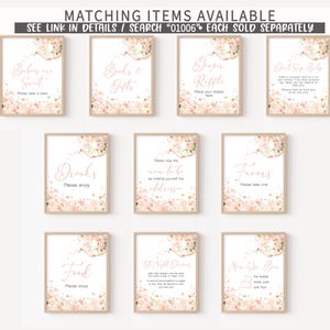 Tea for Two Baby Shower Signs