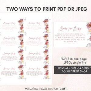 two ways to print a wedding program