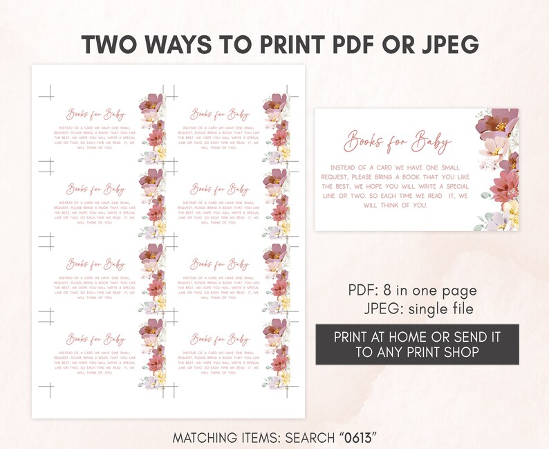 two ways to print a wedding program