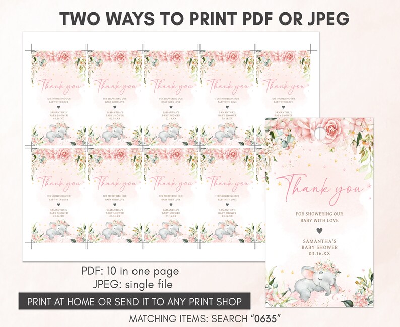 two ways to print a wedding program