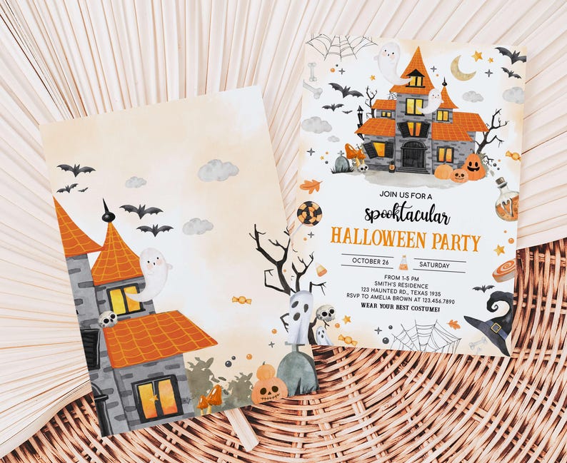 Spooktacular Party Invite