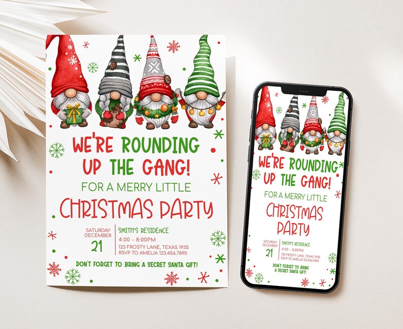 Holiday Party Invite