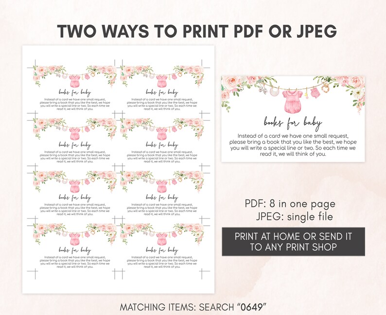 two ways to print a baby shower game