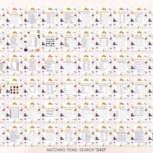 Editable A Little Boo Baby Shower Games Bundle, Gender Neutral Halloween Baby Shower Game Pack, Ghost Baby Shower Games Set Template 0451 image 4