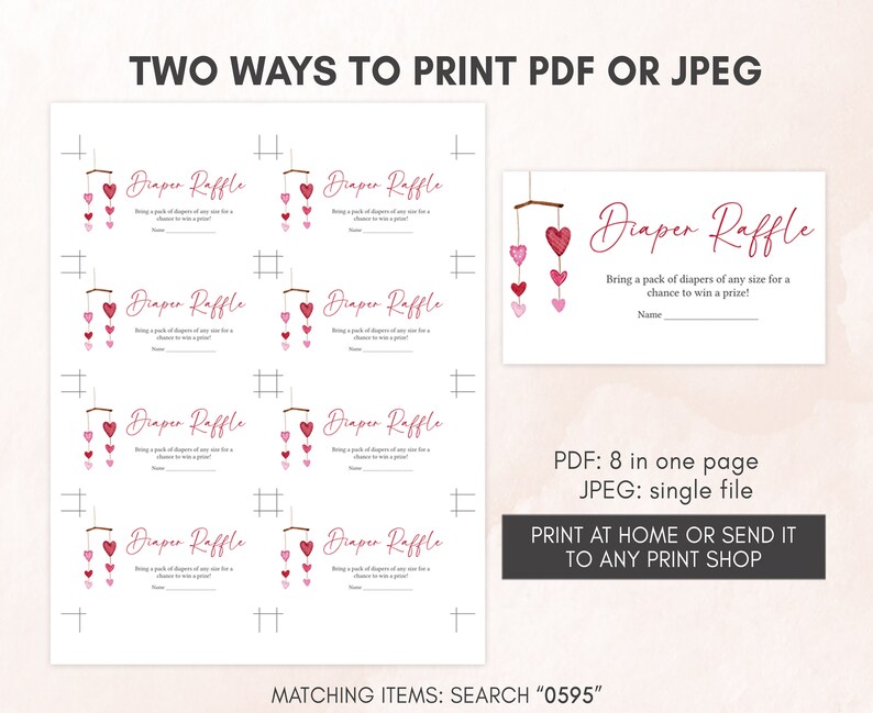 two ways to print a wedding program