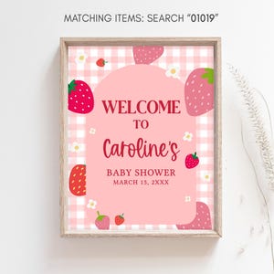 a picture of a welcome sign for a baby shower