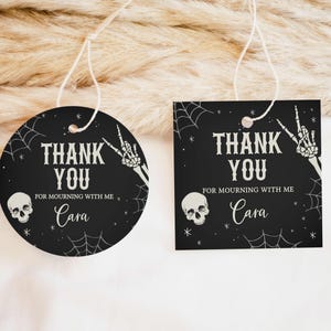 Cute Ghost Party Thank You Tag