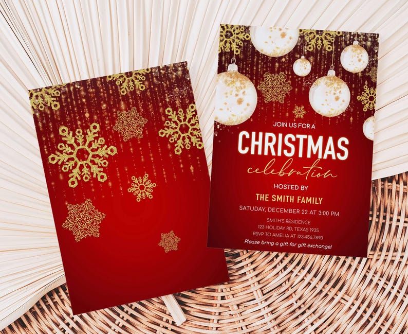 Holiday Party Invite