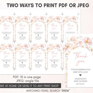 two ways to print a wedding program